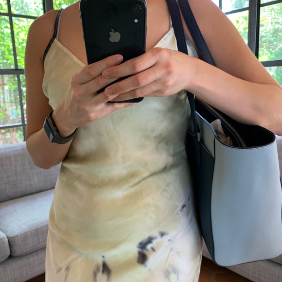 LAPTOP TOTE KATE SPADE CAMERON NCHTCP BLUE LEATHER - Picture 10 of 13